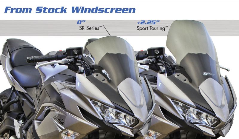 Screen SR Type Dark Smoke Ninja 650