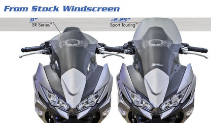 Screen SR Type Dark Smoke Ninja 650