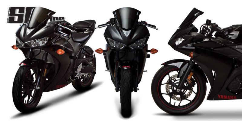 Screen SR Type Dark Smoke YZF-R25 YZF-R3