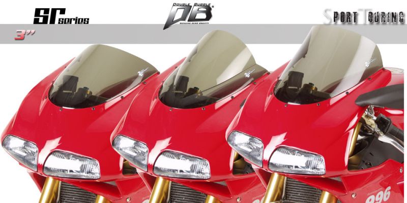 スクリーン SRタイプ ダークスモーク ドゥカティ 748/916/995/996/998