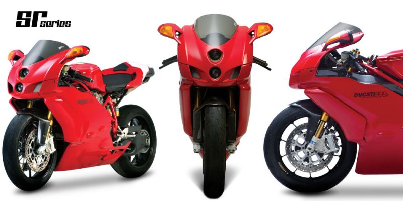 Windscreen SR Type Clear Ducati 749/999