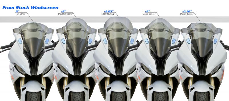 Screen SR Type Dark Smoke S1000RR
