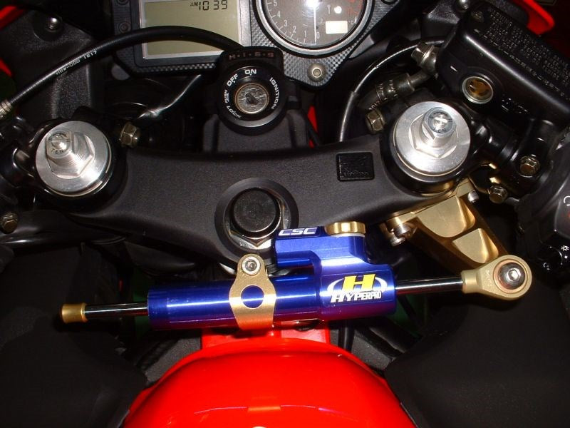 CNCステアリングダンパーステー タイプ3 ブラック 75mm CBR600F4 CBR600F4i