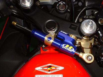 CNCステアリングダンパーステー タイプ3 ブラック 75mm CBR600F4 CBR600F4i