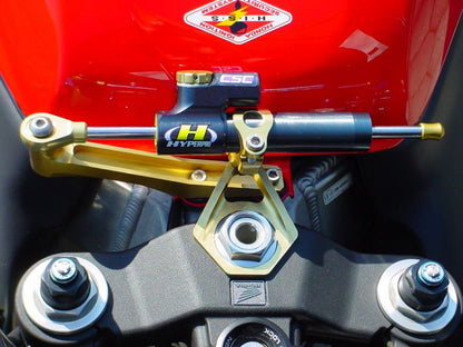 CNC Steering Damper Stay Type 3 Gold 75mm CBR900RR CBR929RR