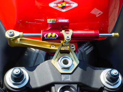 CNCステアリングダンパーステー タイプ3 ブラック 75mm CBR900RR CBR929RR
