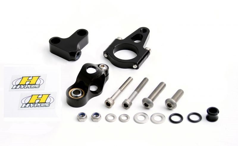 CNC Steering Damper Stay Type 1 Black 75mm NSF100