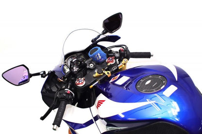CNC Steering Damper Stay Type 9 Black 75mm CBR600RR
