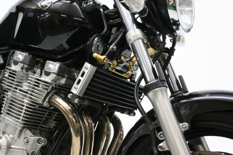 CNC Steering Damper Stay Type 1 Black 75mm XJR1300 XJR1300SP