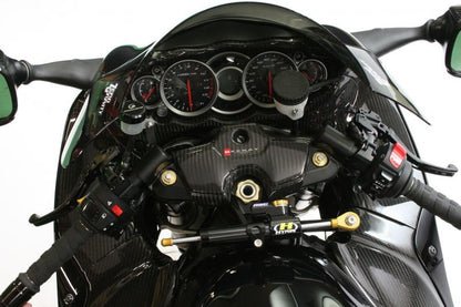 CNC Steering Damper Stay Type 3 Gold 75mm GSX1300R