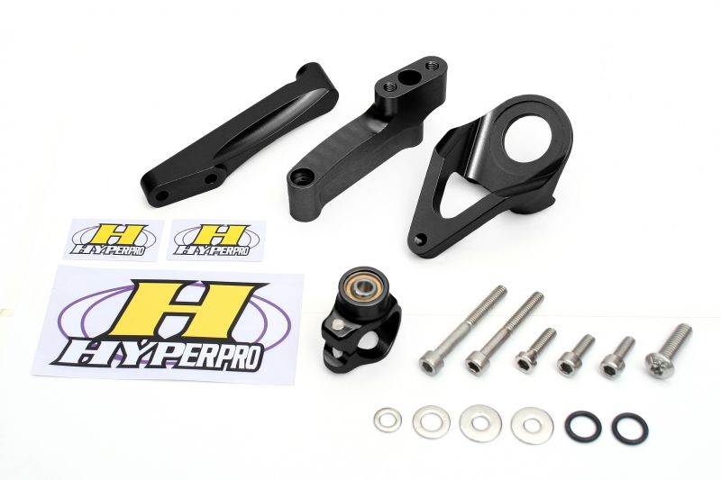 CNCステアリングダンパーステー タイプ3 ブラック 75mm GSX1300R