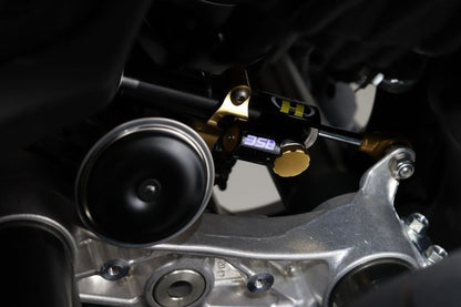 CNC Steering Damper Stay Type 10 Gold 75mm Hayabusa
