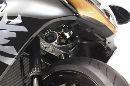 CNC Steering Damper Stay Type 10 Gold 75mm Hayabusa