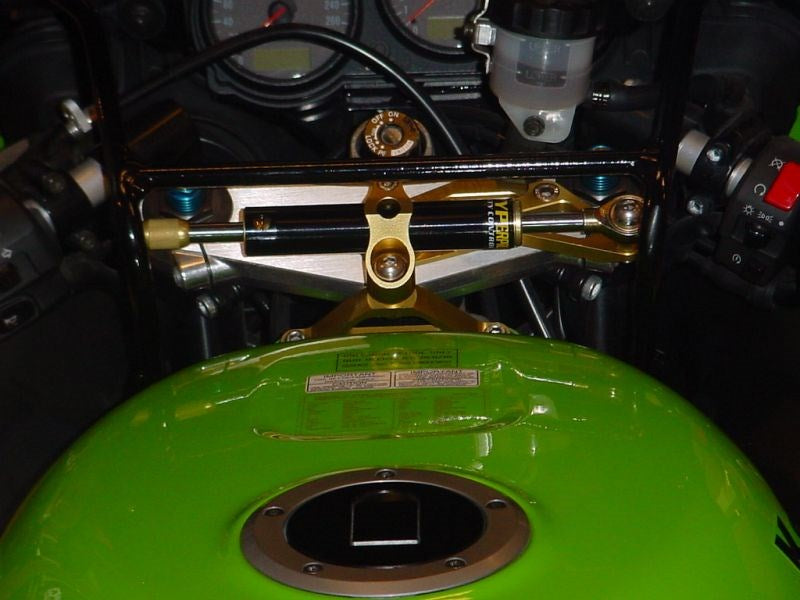 CNC Steering Damper Stay Type 1 Gold 75mm ZX-6R