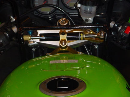 CNC Steering Damper Stay Type 1 Gold 75mm ZX-6R
