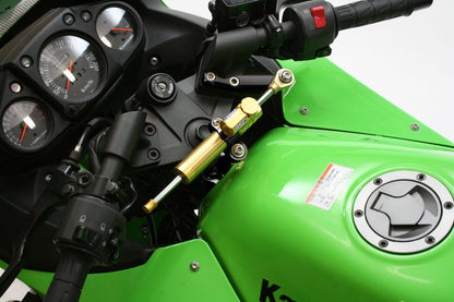CNC Steering Damper Stay Type 1 Black 75mm Ninja 250R