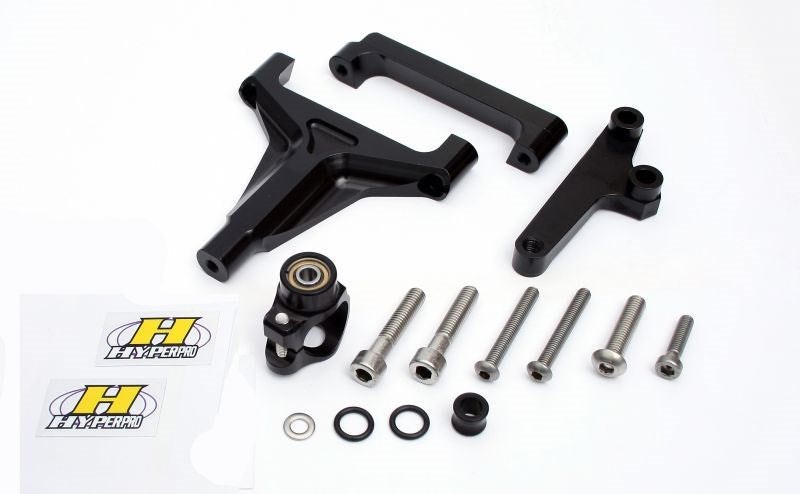 CNCステアリングダンパーステー タイプ3 ブラック 75mm Z1000 Z750