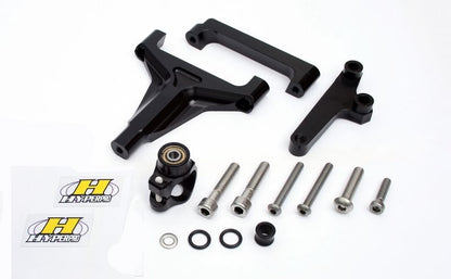 CNCステアリングダンパーステー タイプ3 ブラック 75mm Z1000 Z750