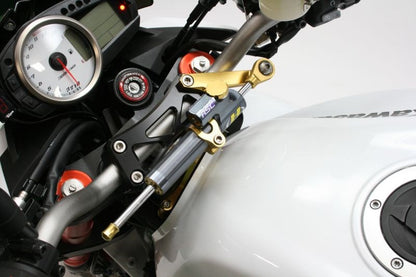 CNCステアリングダンパーステー タイプ3 ブラック 75mm Z1000 Z750