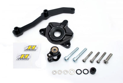 CNC Steering Damper Stay Type 3 Black 75mm Z1000