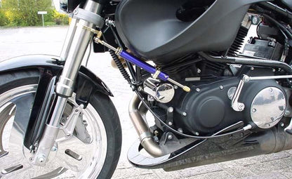CNC Steering Damper Stay Type 2 Gold 120mm BUELL X1