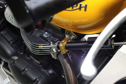 Steering Damper Bracket Type 2 Gold 120mm Street