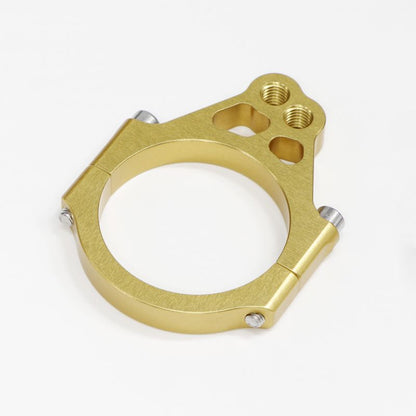 Front Fork Brackets Gold 50mm