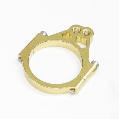 Front Fork Brackets Gold 51mm