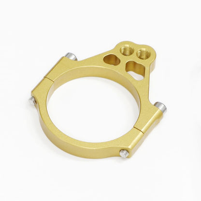 フロントフォークブラケット ゴールド 53mm