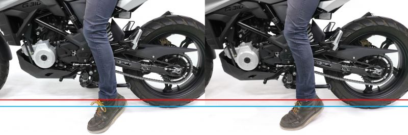 Low-down eye mount approx. -30mm G310GS