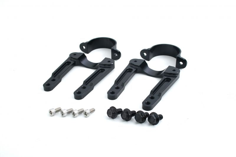 Fender Brackets for AH1 Forks, Black, Left and Right Set, Zephyr 1100