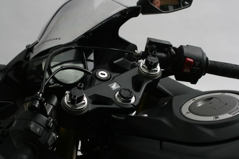 Preload Adjuster for OEM Forks, Black - CBR250RR