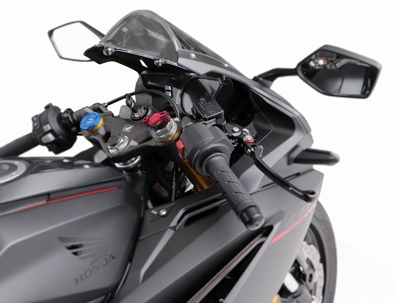 Preload Adjuster for OEM Front Fork, Right Side, Black, CBR250RR