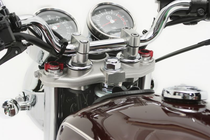 Preload Adjuster for OEM Forks, Red SR400