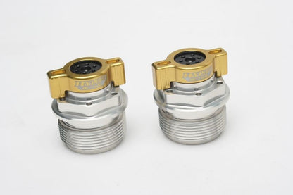 純正フォーク用 プリロードアジャスター ゴールド MT-07 YZF-R25 XSR700 YZF-R3 Z650RS