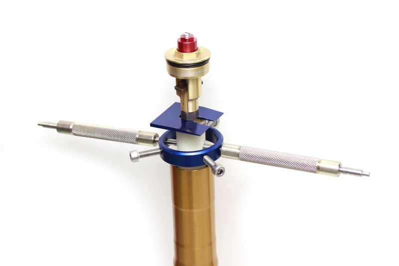 Spring Disassembly Tool for Inverted Forks - Compatible with M10/M12 P1.00 Rods