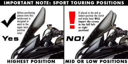 Screen Sports Touring Clear Ninja 1000
