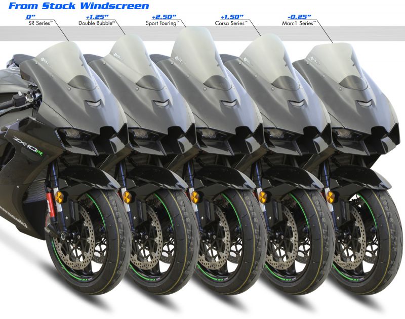 Screen Sports Touring Smoke ZX-10R ZX-10RR