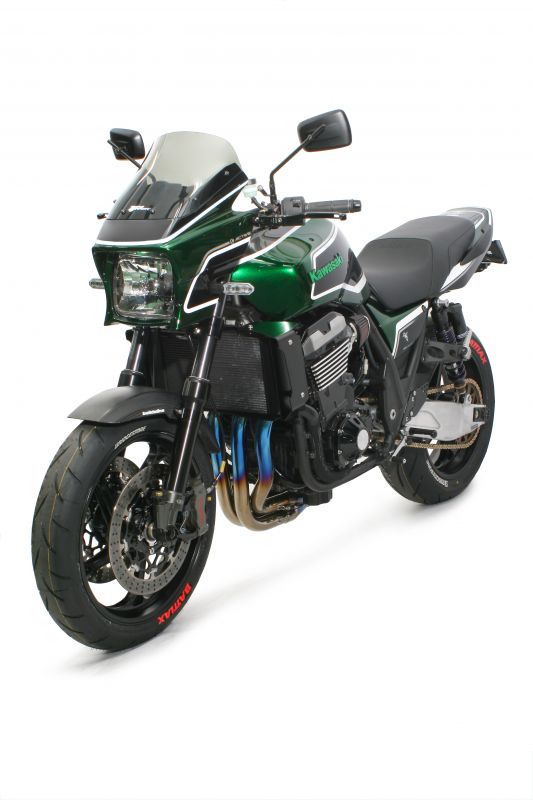 スクリーン エアロスポーツ ダークスモーク ZRX1200 ZRX1200R ZRX1100 ZRX400