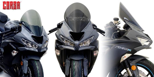 スクリーン コルサ クリア ZX-6R 636