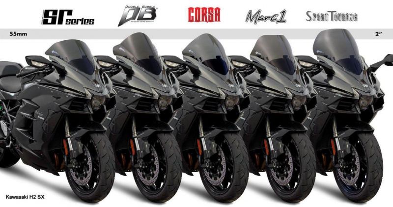 Screen Corsa Clear Ninja H2 SX