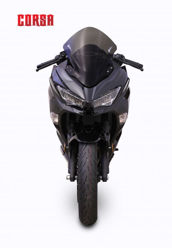 スクリーン コルサ スモーク ニンジャ250 ニンジャ400