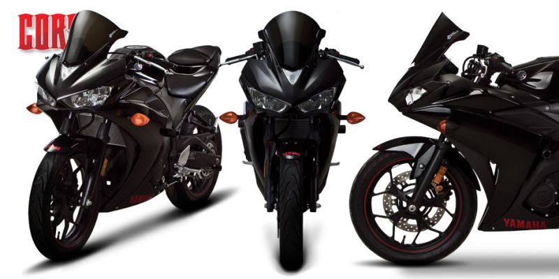 Screen Corsa Smoke YZF-R25 YZF-R3