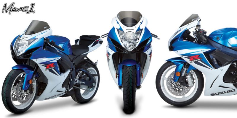 Screen Marc1 Smoke GSX-R750 GSX-R600