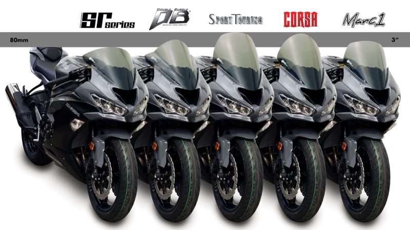 Screen Marc1 Smoke ZX-6R 636