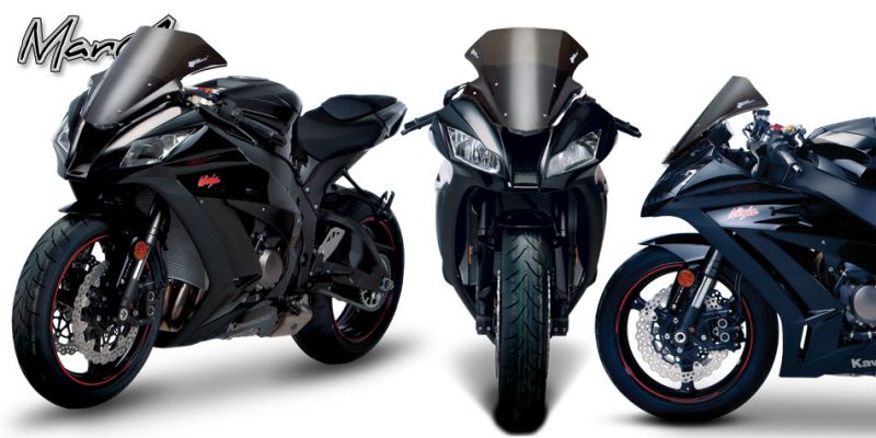 スクリーン Marc1 スモーク ZX-10R