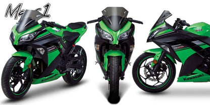 スクリーン Marc1 スモーク ニンジャ250 ニンジャ300