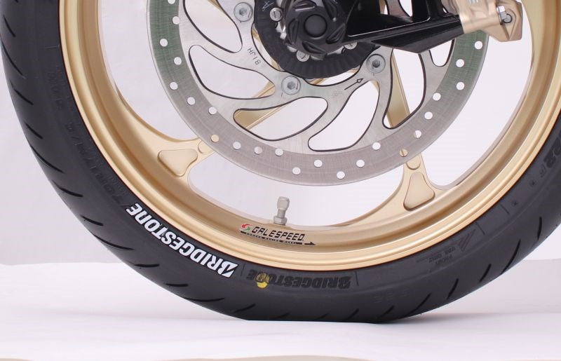 エアバルブ アルミキャップ付 シルバー φ8.5(ゲイルスピード対応) ストレート30mmバブル