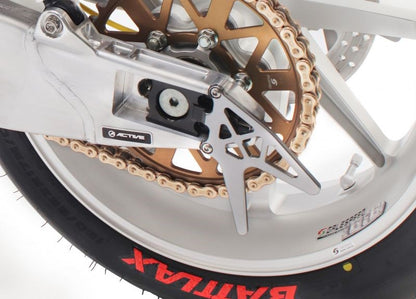 エアバルブ アルミキャップ付 シルバー φ8.5 74°バルブ(ゲイルスピード用)
