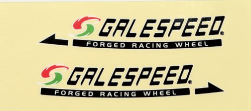 GALESPEED ローテーションステッカー 18/17/12/10インチ共通 左右セット